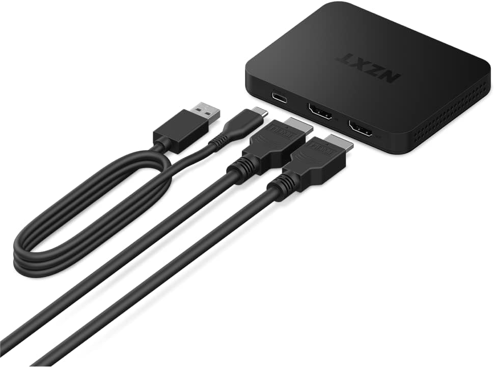 NZXT Signal HD60 Full HD USB Capture Card - ST-EESC1-WW - HD60 (1080p) - Live-Streaming und -Gaming