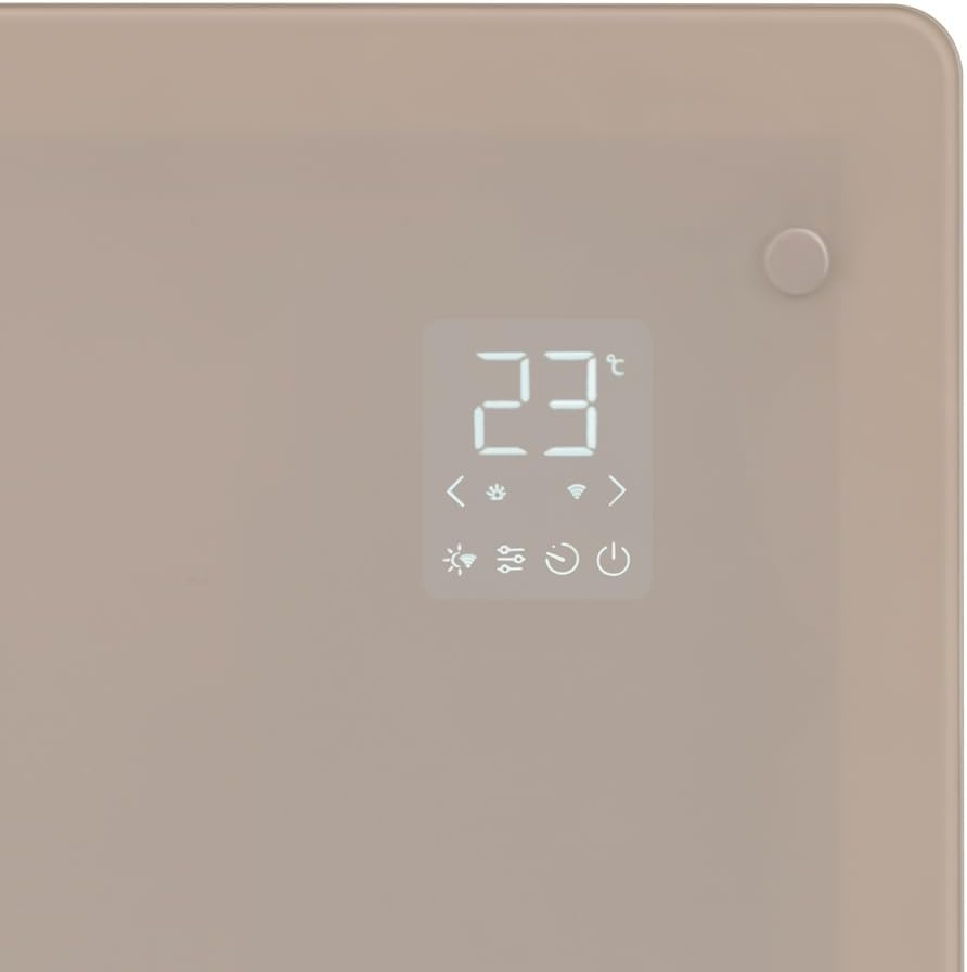 VONROC Elektroheizung energiesparend 2500W - Konvektor Heizung [30qm Räume] - Mobile Elektrische Hei