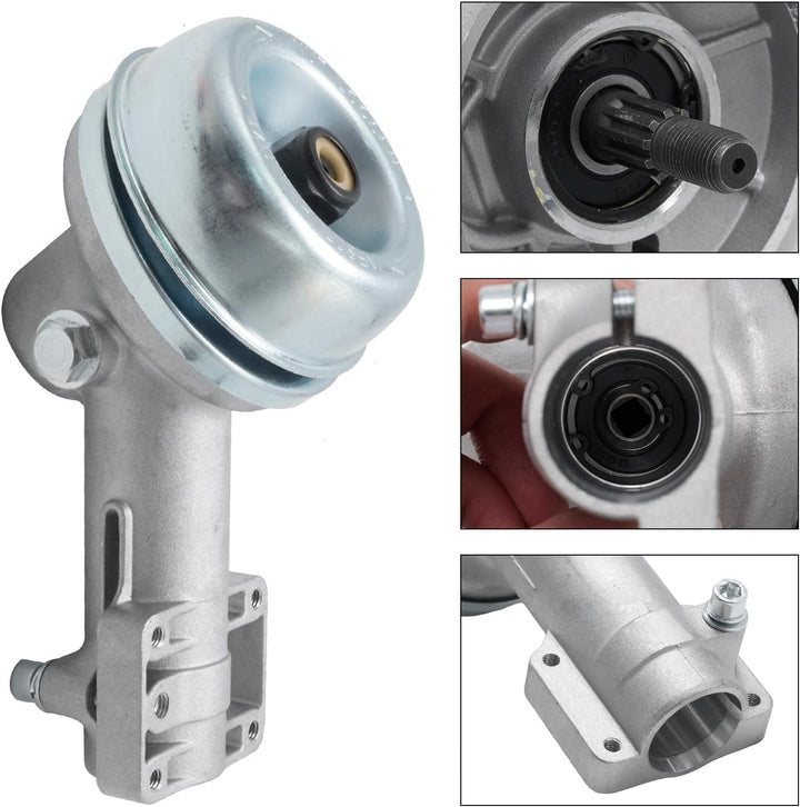 Hoypeyfiy 41306400100 Rasenmäher Getriebekopf, Winkelgetriebe, Ersatz für Stihl FS44 FS55 FS65 FS72