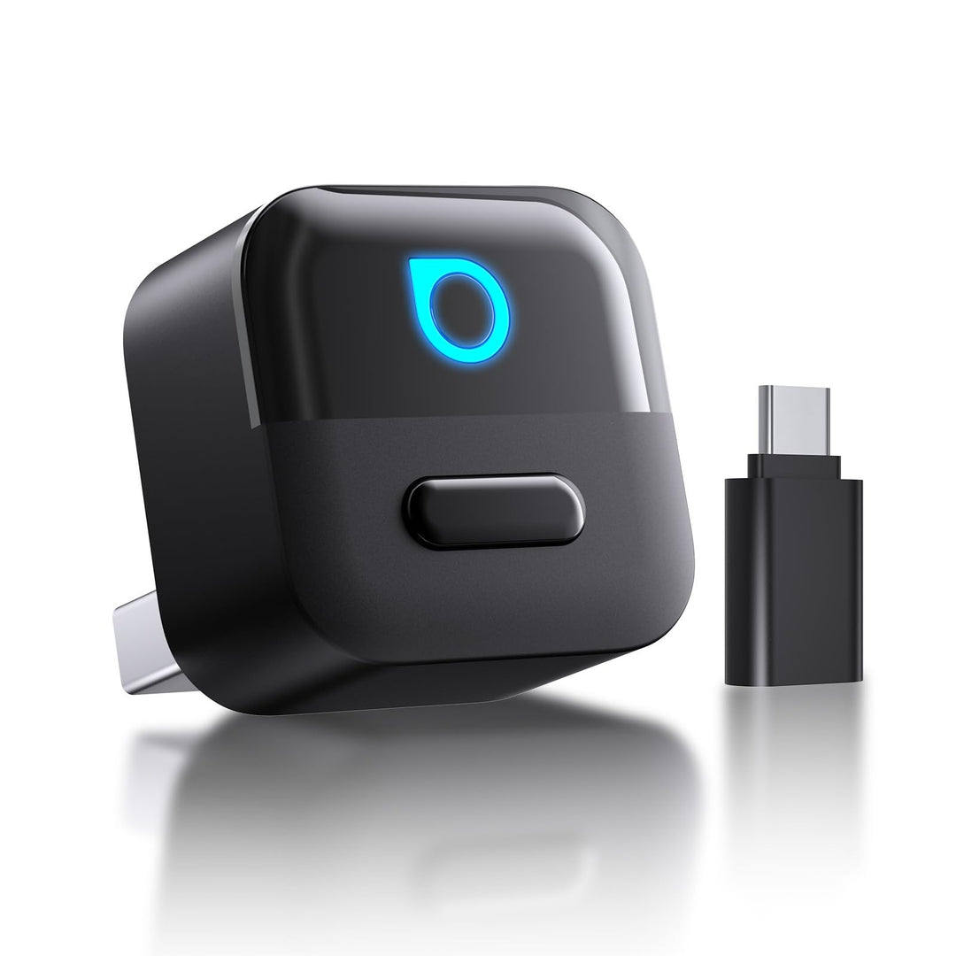 OTTOCAST (2026 Neu) 2-in-1 Wireless CarPlay & Android Auto Adapter, Mini Pico mit EIN-Knopf-Trennung