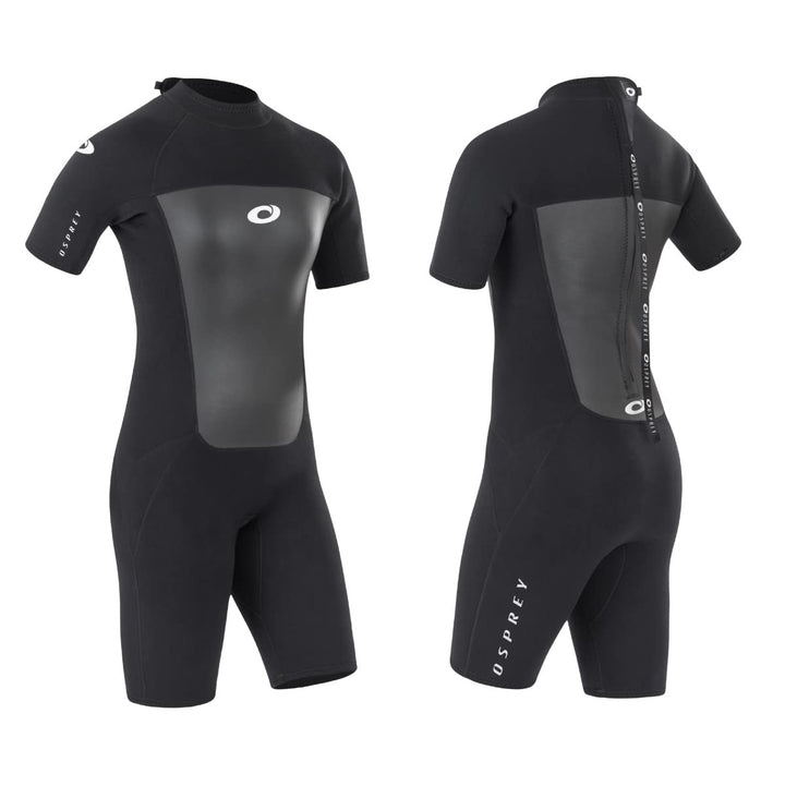 Osprey Damen Shorty 3mm Sommer Neoprenanzug Erwachsene Kurzarm Neopren Surfen Tauchen Wetsuit Origin