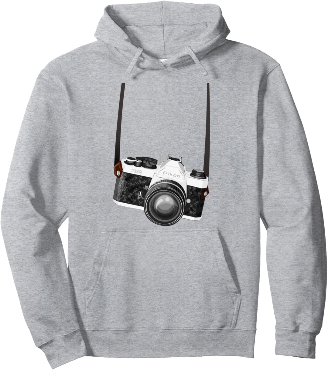 Vintage Fake Tourist Kamera Urlaub Urlaub Fotograf Pullover Hoodie