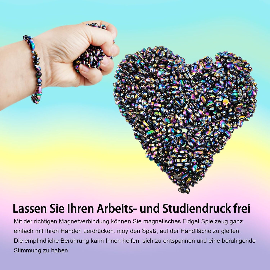 YANZHE Magnetsteine Stresskiller - Ungefähr 700 Stück Premium Mini-Magnetkugeln als Anti-Stress Spie