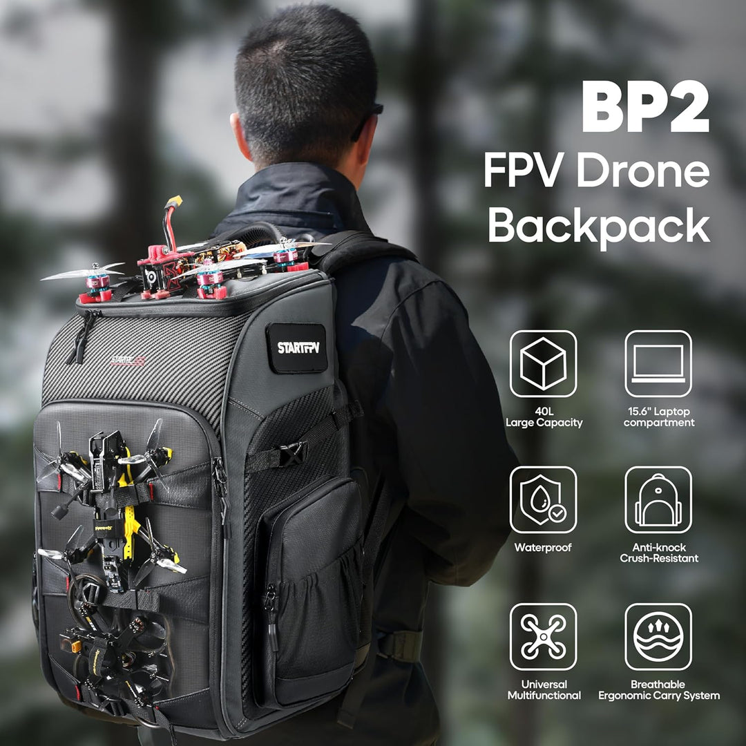 FPV Drohnen Rucksack-Professionelle Wasserdichte Umhängetasche für FPV Racing Quadcopter/FPV-Brille/