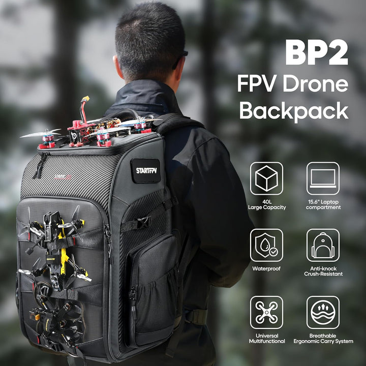 FPV Drohnen Rucksack-Professionelle Wasserdichte Umhängetasche für FPV Racing Quadcopter/FPV-Brille/
