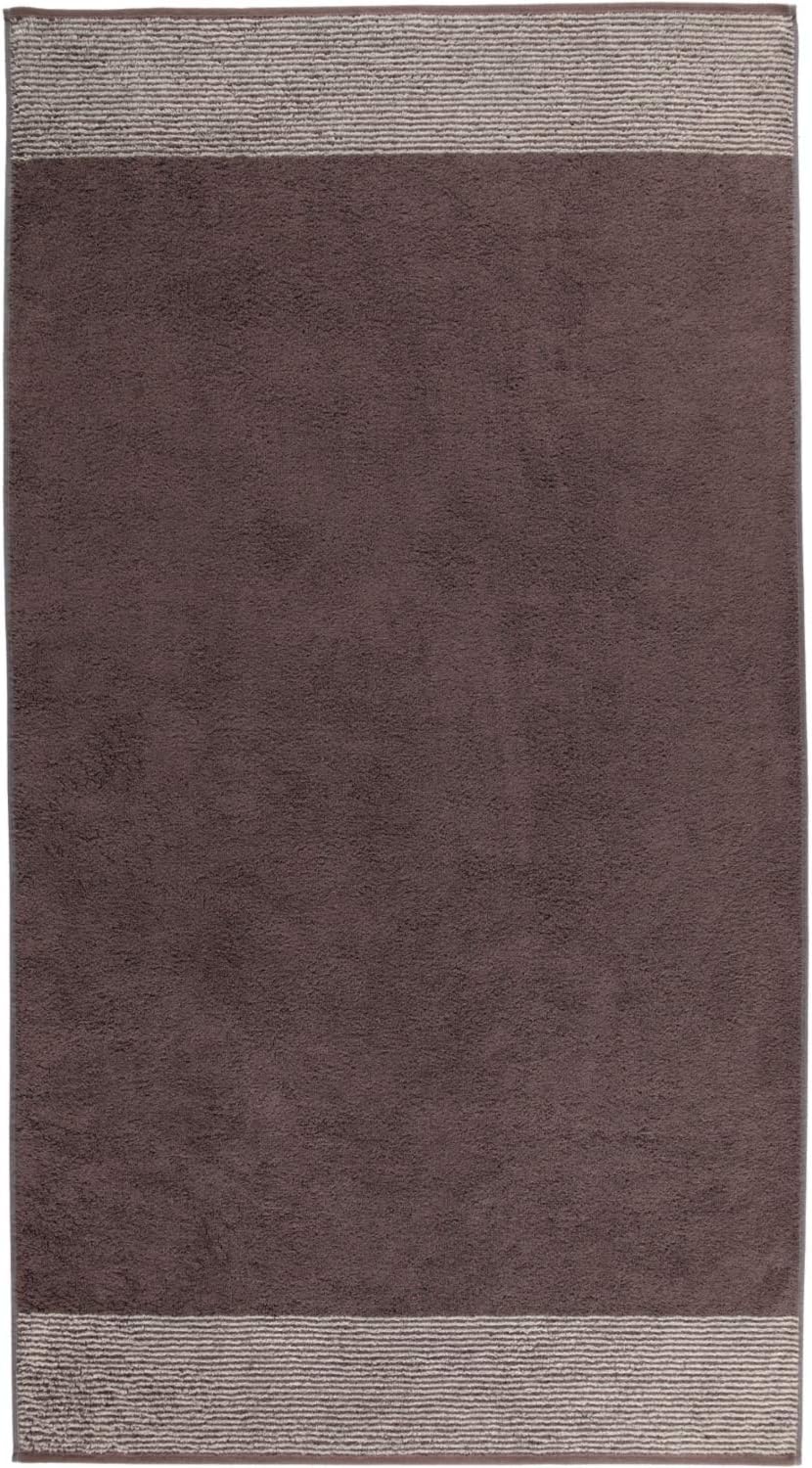 CAWÖ Home Handtücher Luxury Home Two-Tone 590 Pepper - 37 Duschtuch 80x150 cm, Duschtuch 80x150 cm