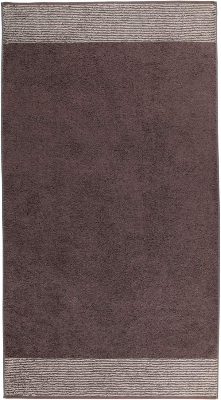 CAWÖ Home Handtücher Luxury Home Two-Tone 590 Pepper - 37 Duschtuch 80x150 cm, Duschtuch 80x150 cm