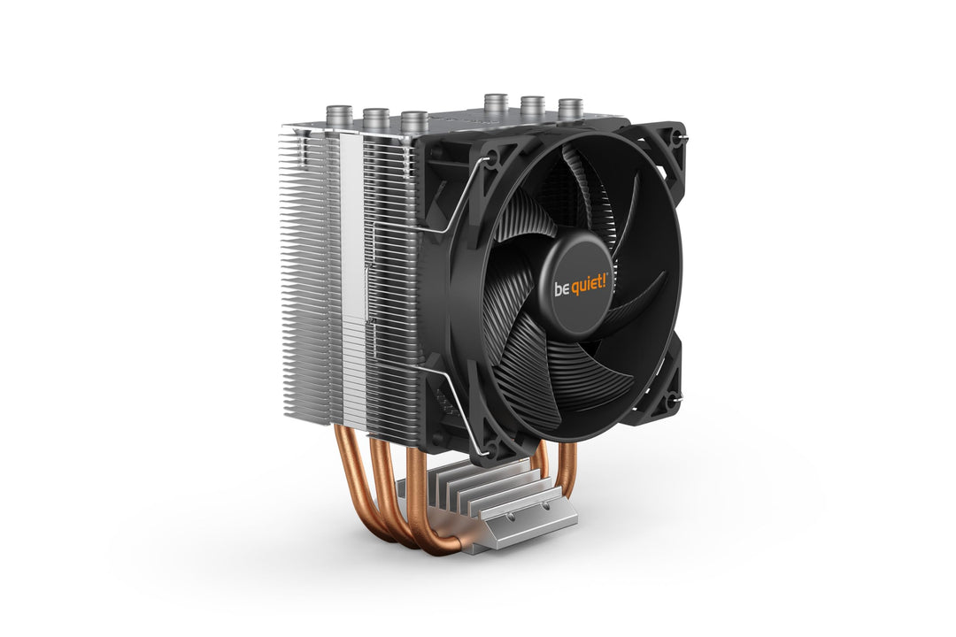be quiet! Pure Rock Slim 2, CPU Kühler, 130W TDP, Pure Wings 2 92mm PWM Lüfter, 3 Heatpipes, asymmet
