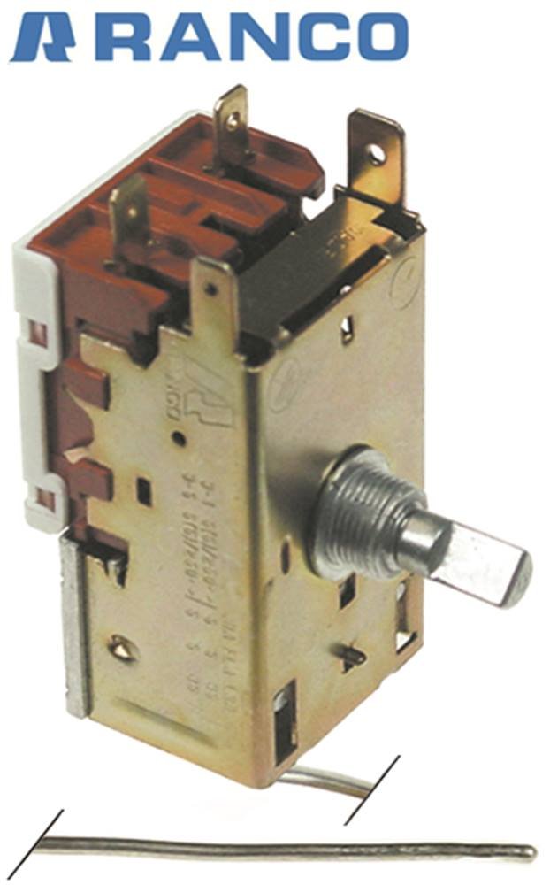 RANCO VC110 K50-H1108 Thermostat -12 bis +4°C Kapillarrohrlänge 2000mm max. Temperatur 4°C K50-H1108