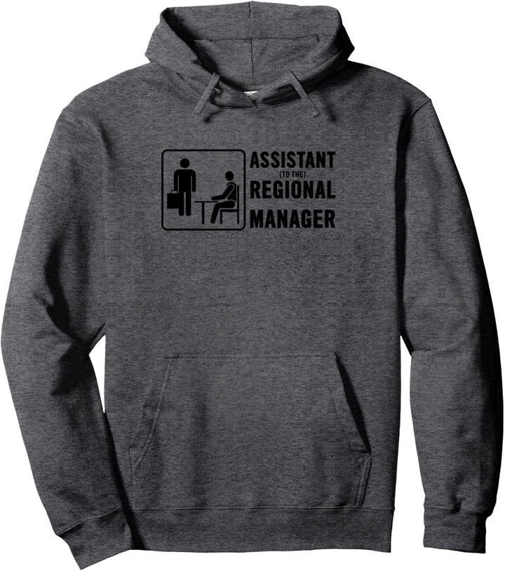 The Office Assistant with logo Pullover Hoodie