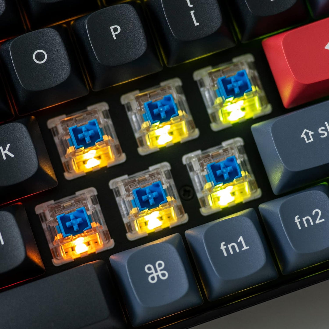 Keychron K6 Pro Drahtlose mechanische Tastatur QMK/VIA Programmierbare Makros, Hot-Swap-fähige Keych