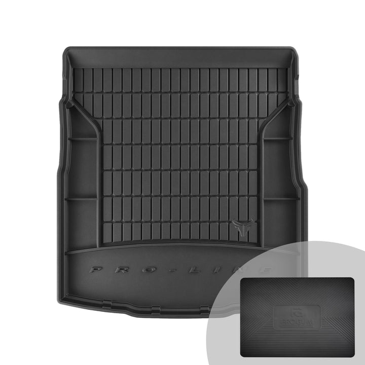 FROGUM ProLine 3D Gummimatte Exklusive Auto Kofferraummatte Kofferraumwanne für Volkswagen Passat B8