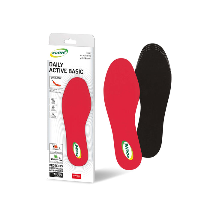 Noene DAILY ACTIVE BASIC Antishock Einlegesohlen für Sportschuhe perfekt für Sport und Alltag ideal