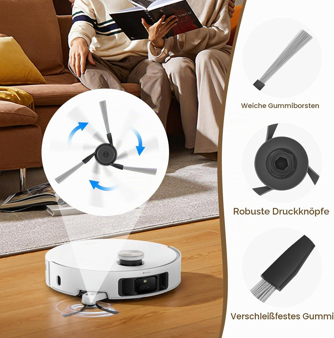 Ersatzteile Zubehörset für Dreame L40s Pro Ultra/X50 Ultra Complete/L50 Pro Ultra/X50 Master Staubsa