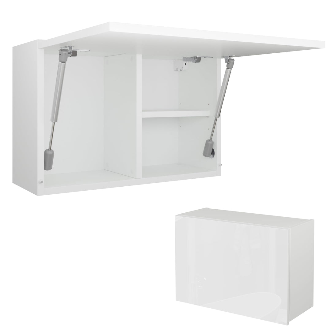 PLATAN ROOM Badschrank 80/120 / 160/200 / 240 breit Badmöbel Badezimmer Klapphängeschrank Schrank Ho