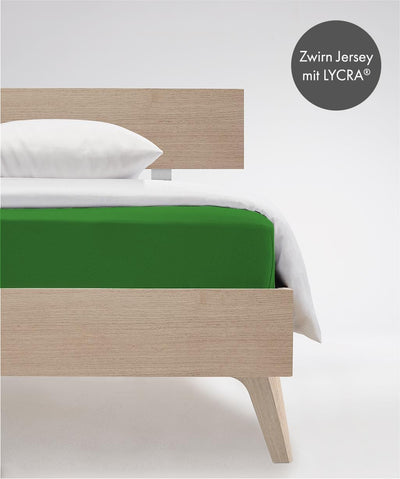 fleuresse Comfort Spannbettlaken (96 % Baumwolle, 4 % Elasthan), mit Rumdumgummizug, Ökotex Standard