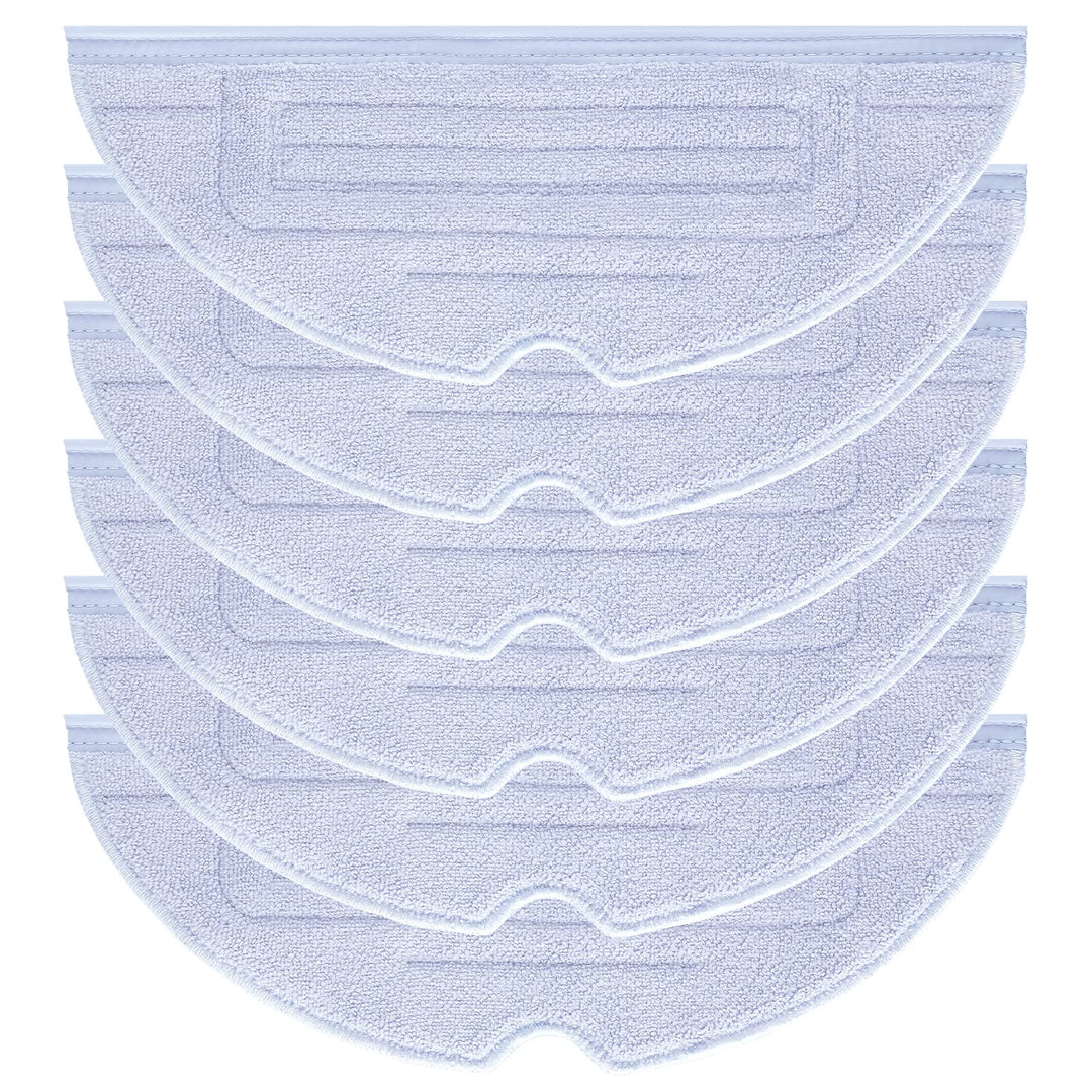 6 Stück Wischtücher Zubehörset für Roborock S8 / S8+ / S7 MaxV / S7 MaxV Plus / S7 MaxV Ultra / S7 P