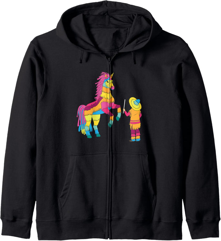 Pinata Einhorn Kapuzenjacke