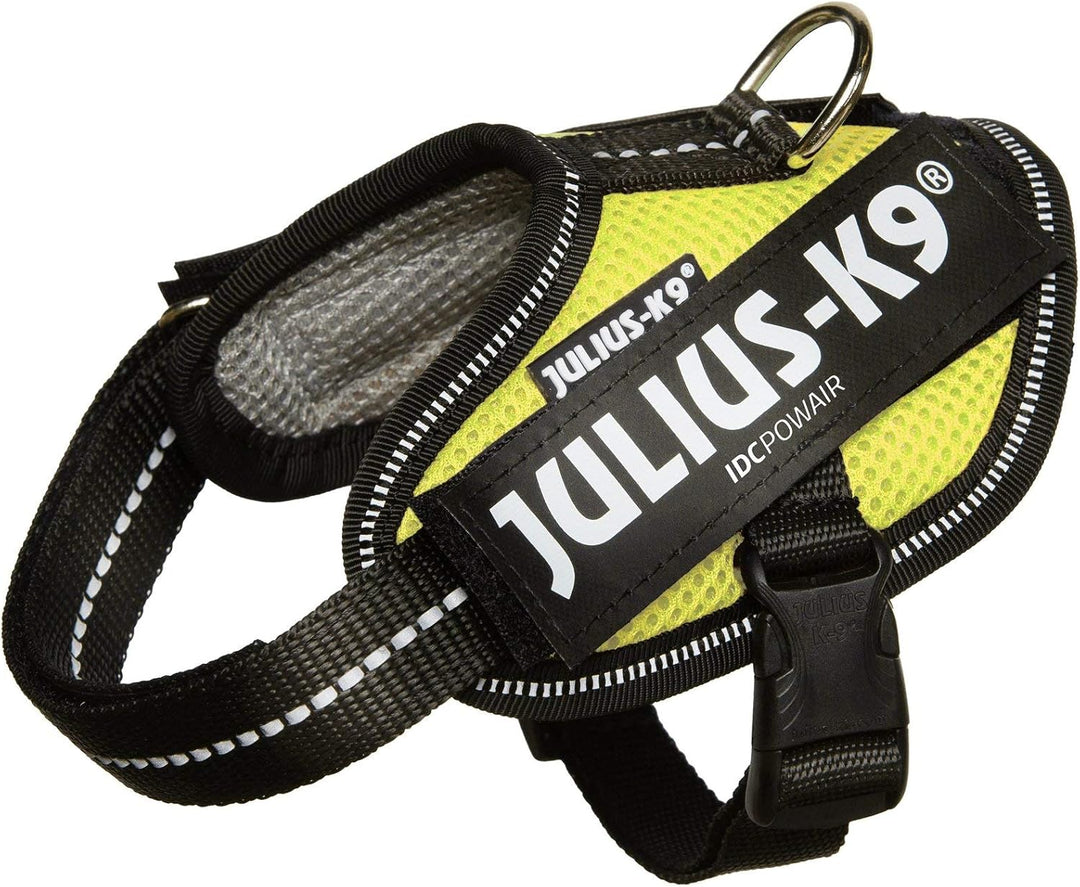 Julius-K9, IDC Powair Hundegeschirr, Grösse: 3XS / Baby 1, Neon Neon 3XS/Baby 1, Neon 3XS/Baby 1