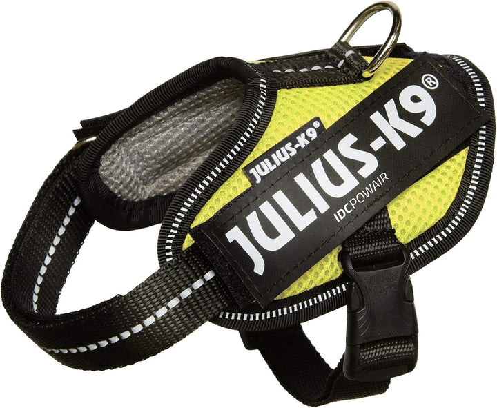 Julius-K9, IDC Powair Hundegeschirr, Grösse: 3XS / Baby 1, Neon Neon 3XS/Baby 1, Neon 3XS/Baby 1