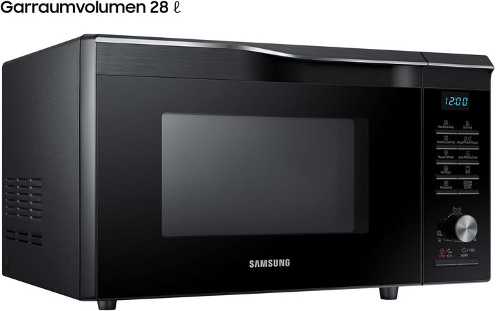 Samsung MC2BM6035KK/EG Mikrowelle mit Grill und Heissluft, 900 W, 28 ℓ Garraum, 51,7 cm Breite, Krat