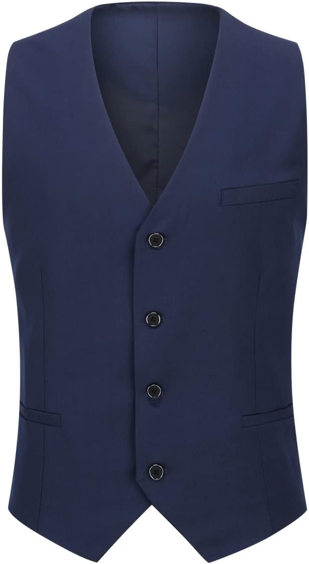 YOUTHUP Anzug Herren Regular Fit 3 Teilig Anzüge Peak Lapel Morden Herrenanzug Business Hochzeit Smo