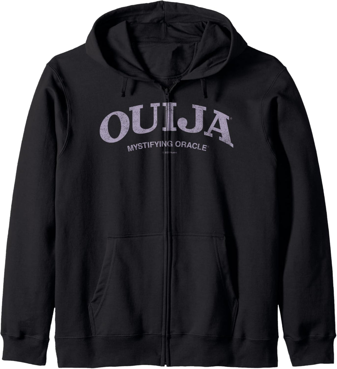Ouija Simple Distressed Mystifying Oracle Logo Kapuzenjacke