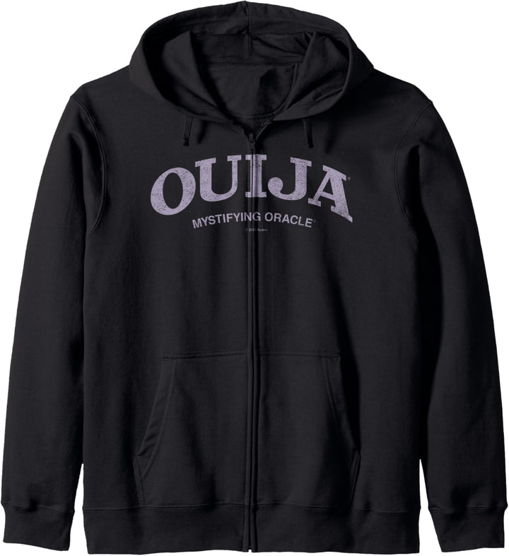 Ouija Simple Distressed Mystifying Oracle Logo Kapuzenjacke