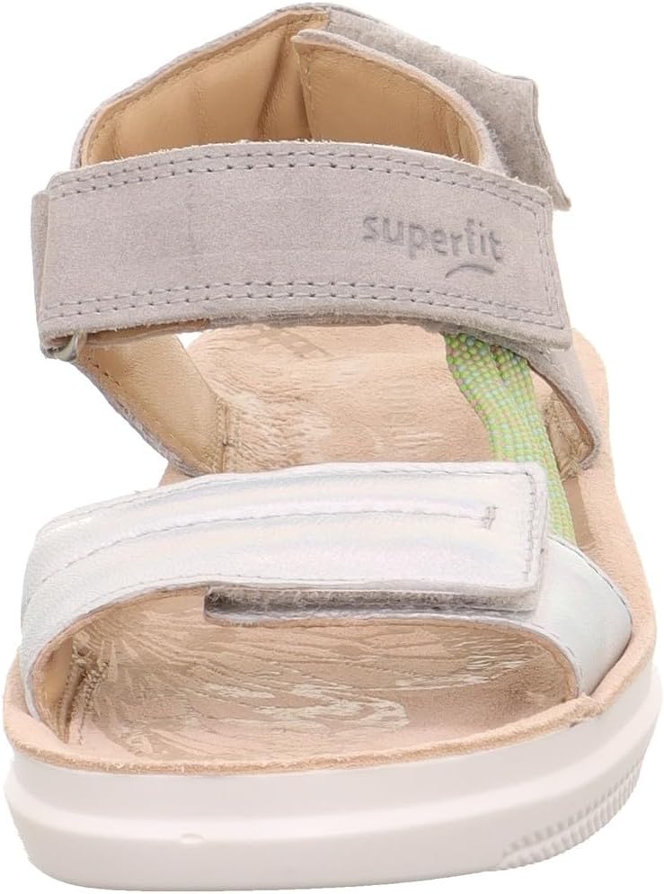 Superfit PALOMA Sandale 1-000732 Mädchen 32 EU Hellgrau 2500, 32 EU Hellgrau 2500