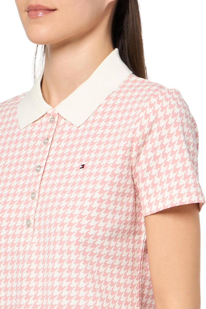 Tommy Hilfiger Damen Classic Short Sleeve Core Pique Polo (Standard and Plus Size) Polohemd (1er Pac