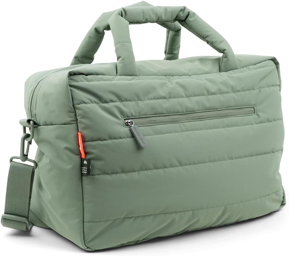 Done by Deer Gesteppte Wickeltasche - Wickelunterlage und zwei Haken für den Kinderwagen enthalten -
