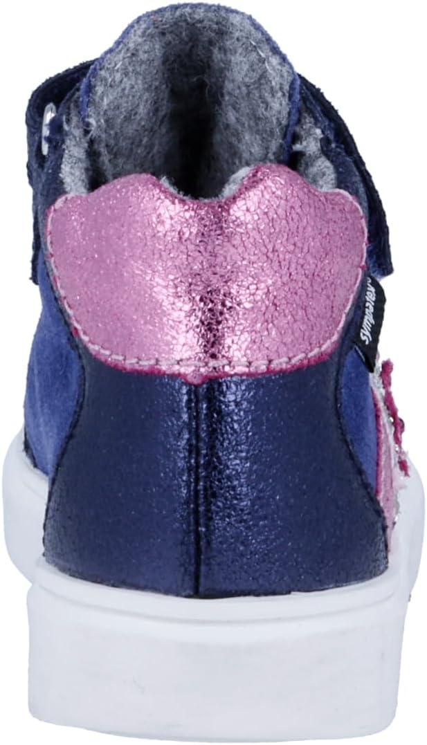 Richter Kinderschuhe Mädchen Flora Sneaker 35 EU Marine Nauti Cand Si, 35 EU Marine Nauti Cand Si