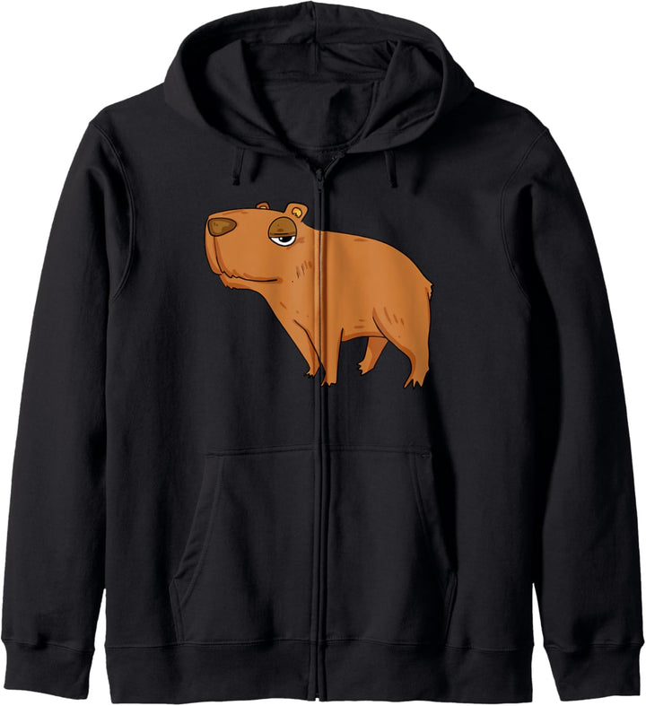 Capibara Wasserschwein Kapuzenjacke