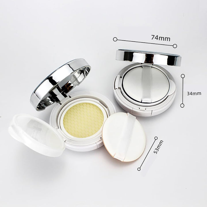 Tragbare Luftkissen-Puff-Box, leer, Make-up-Puderbehälter, DIY-Kissen, Foundation-Koffer, Kosmetik-M