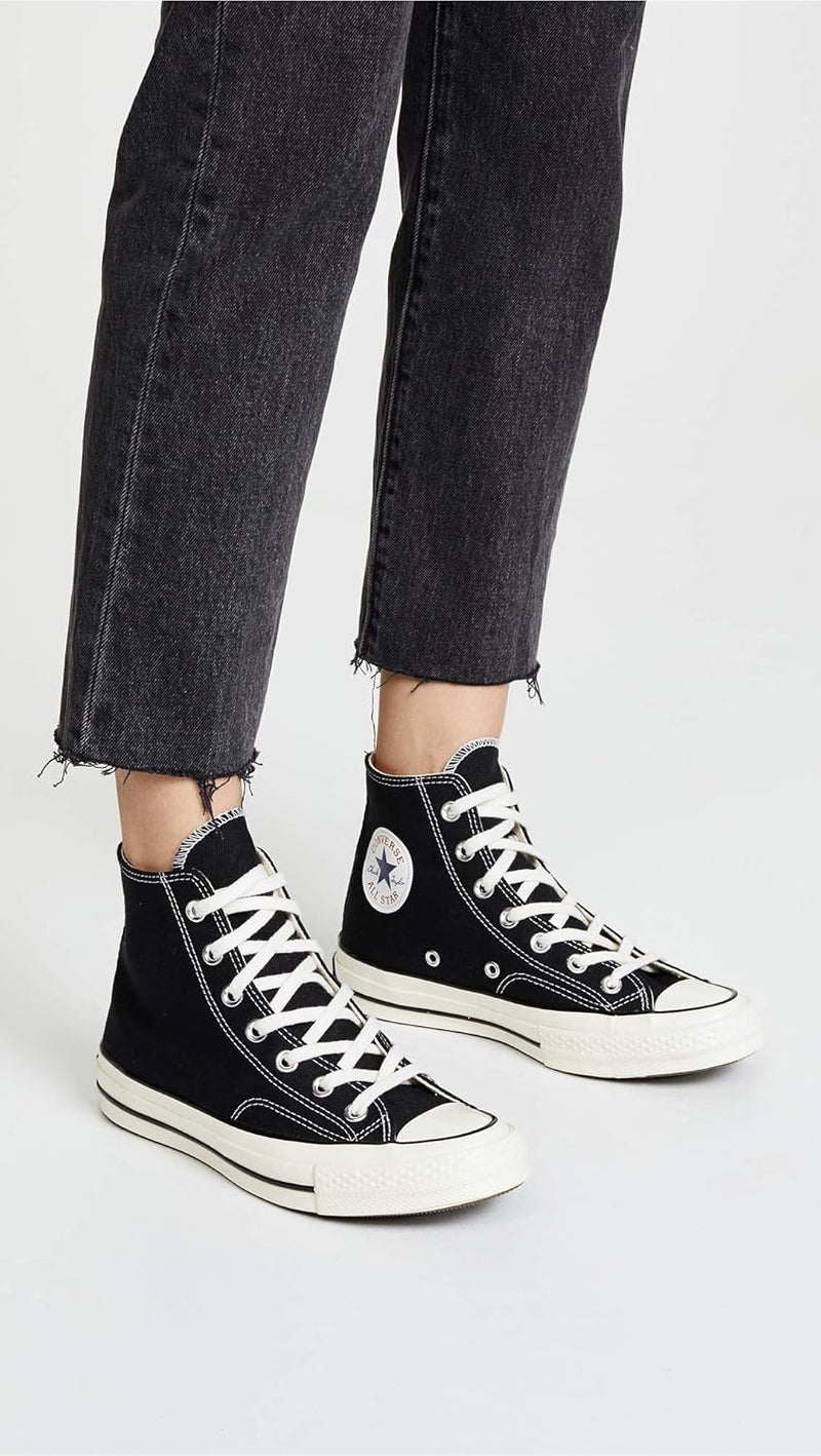 Converse Damen Sneaker mid Chuck 70 High Embroidered Lips 34 EU Signalrot Schwarz Weiss, 34 EU Signa