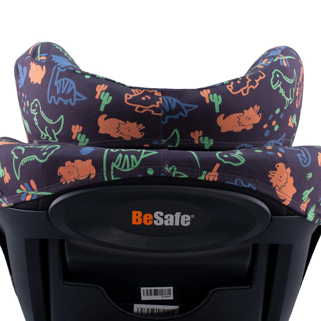 JYOKO KIDS Bezug Kompatibel mit Besafe Izi Turn B I-Size (Happy Dino)
