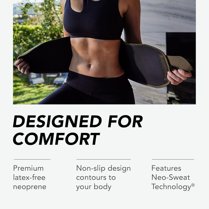 Sports Research Bauchgurt „Sweet Sweat“ zur Förderung der Schweissbildung am Bauch, Herren, Pinkes L