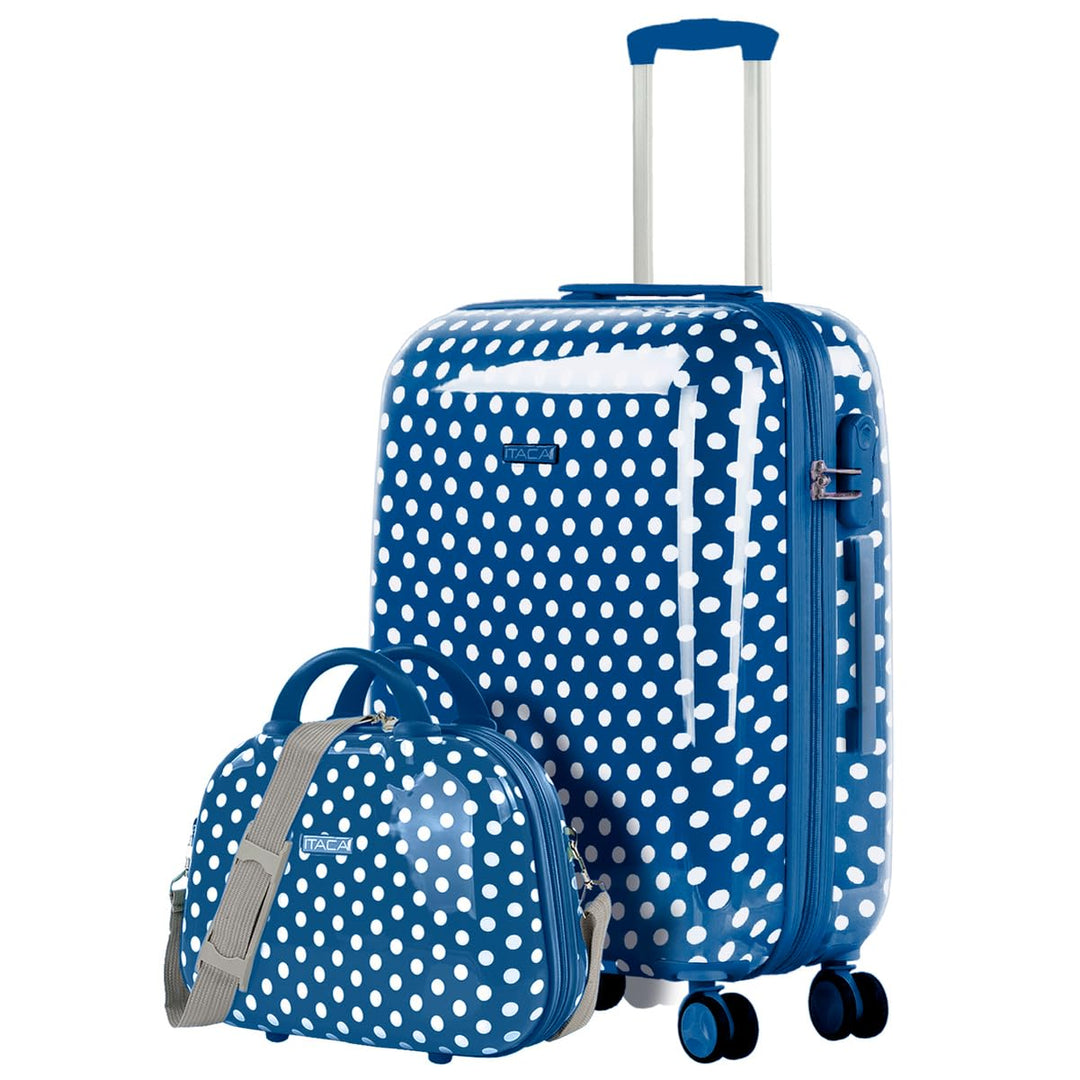 ITACA - Leicht Koffer Set Polycarbonat Reisekoffer Set für Flugreisen - Dauerhaft Hartschalenkoffer
