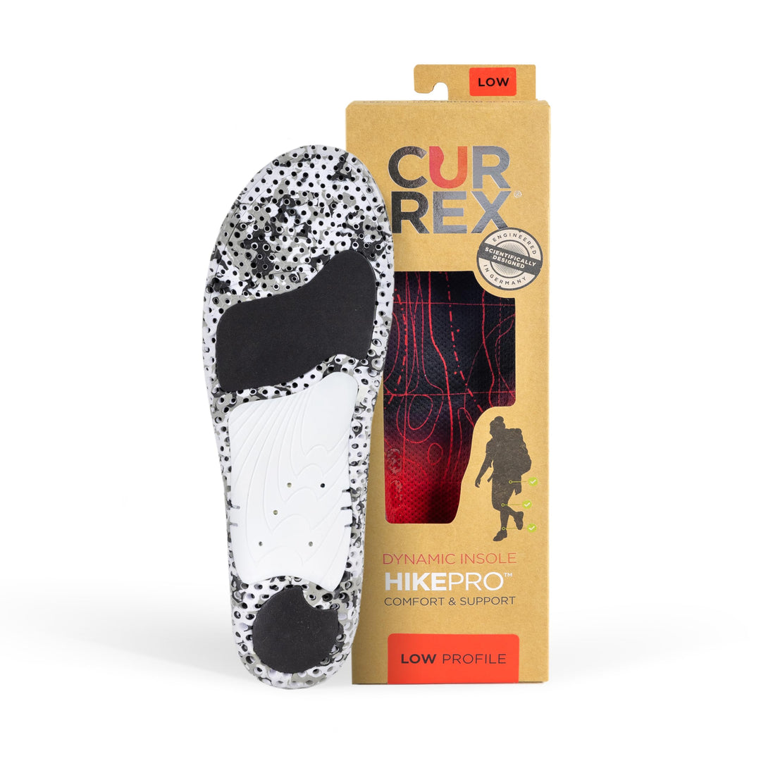 CURREX HikePro Einlegesohle – Deine neue Dimension des Wanderns. Dynamische Performance Einlegesohle
