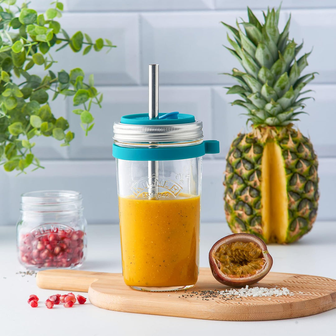 Kilner 0025.036 | Smoothie Herstellungsset, 500 ml