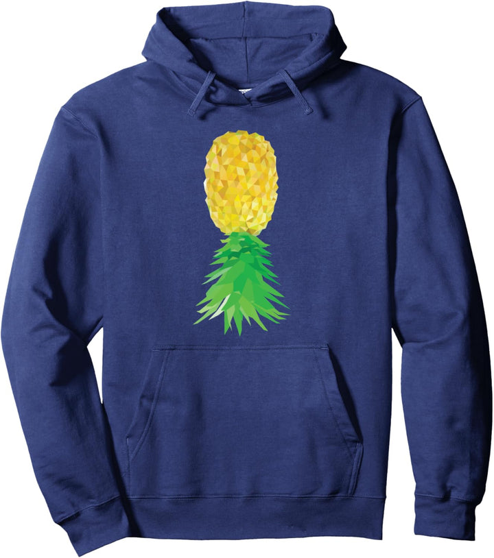 Upside Down Ananas print - Erwachsene Swingers Pullover Hoodie