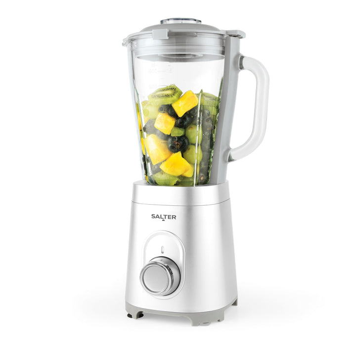 Salter Standmixer Glas 1,5L, Smoothie Maker & Mixer für Küche, Hochleistungsmixer mit Pulsfunktion,