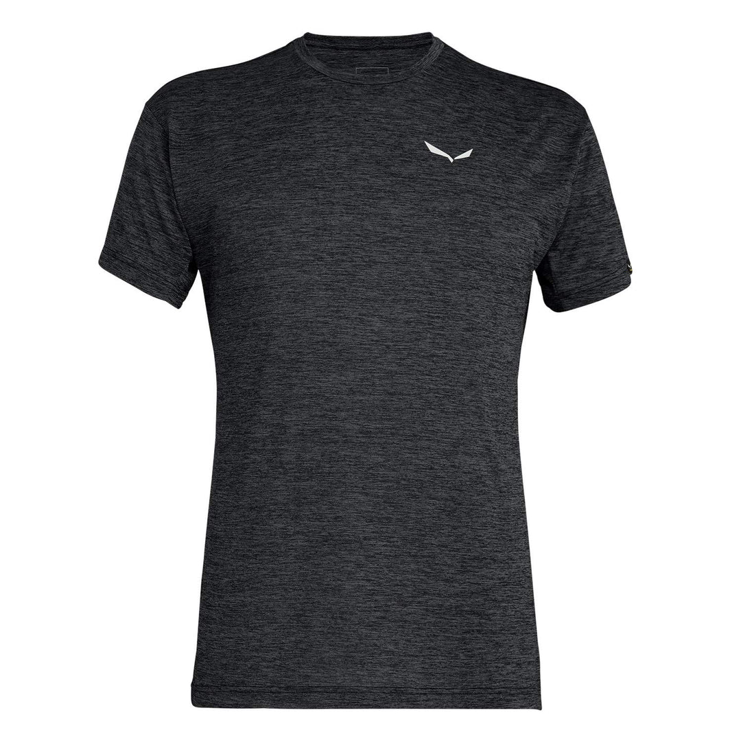 Salewa Herren Puez Melange Dry M S/S Tee Hemden & T-shirts M Black Out Melange, M Black Out Melange