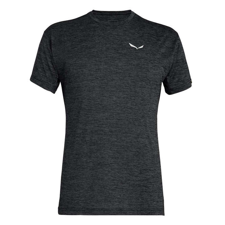 Salewa Herren Puez Melange Dry M S/S Tee Hemden & T-shirts M Black Out Melange, M Black Out Melange