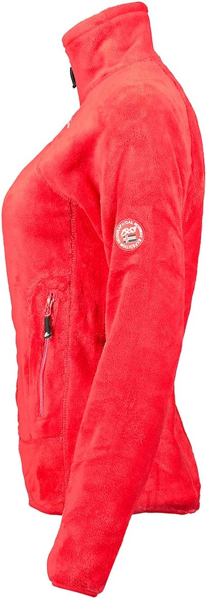 Geographical Norway Upaline Lady - Fleecejacke Damen Fine Frauen Warm Fermetur Zip - Jacke Fleece He