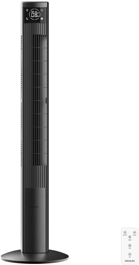 Cecotec - Turmventilatoren EnergySilence 9090 Skyline Ionic, 119 cm, 45W, Ionisator, LED Touch Scree