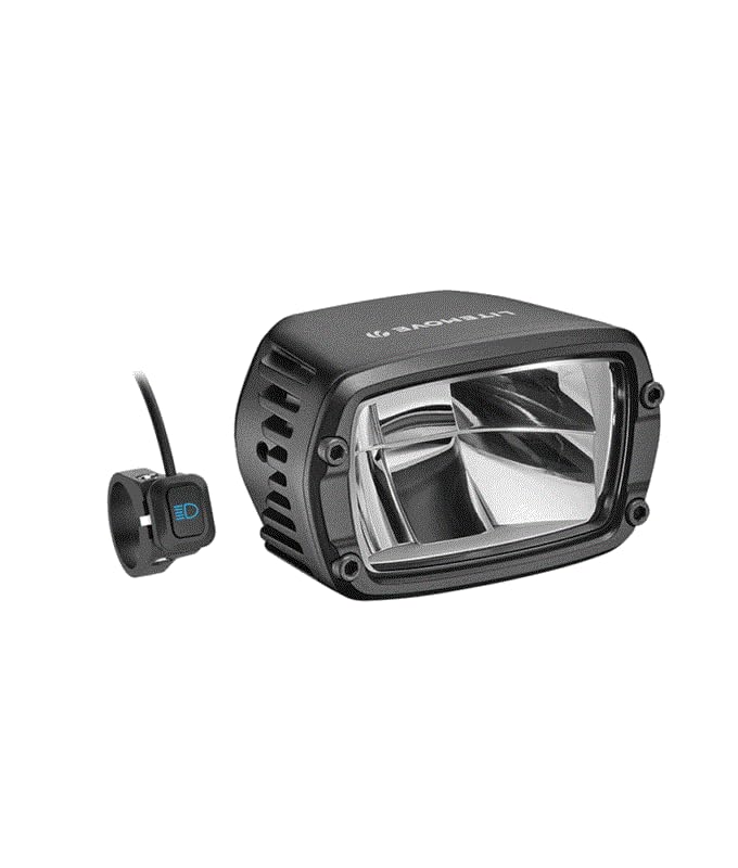LITEMOVE RXW-2900 Frontlicht mit Fernlicht, Black, 83 x 50.8 x 52mm