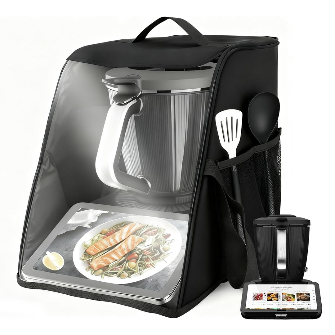 Abdeckhaube kompatibel für Thermomix TM7, Wasserabweisend StaubdichtHülle kompatibel mit Thermomix T