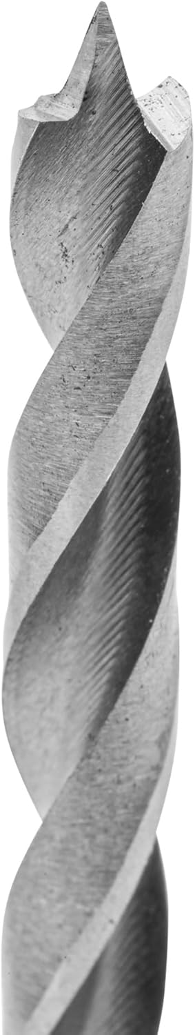 ENT 50050 Holzbohrer Ø 5,0 mm im 5er Pack, HSS-G, mit Zentrierspitze und Vorschneider, Nutzlänge 48