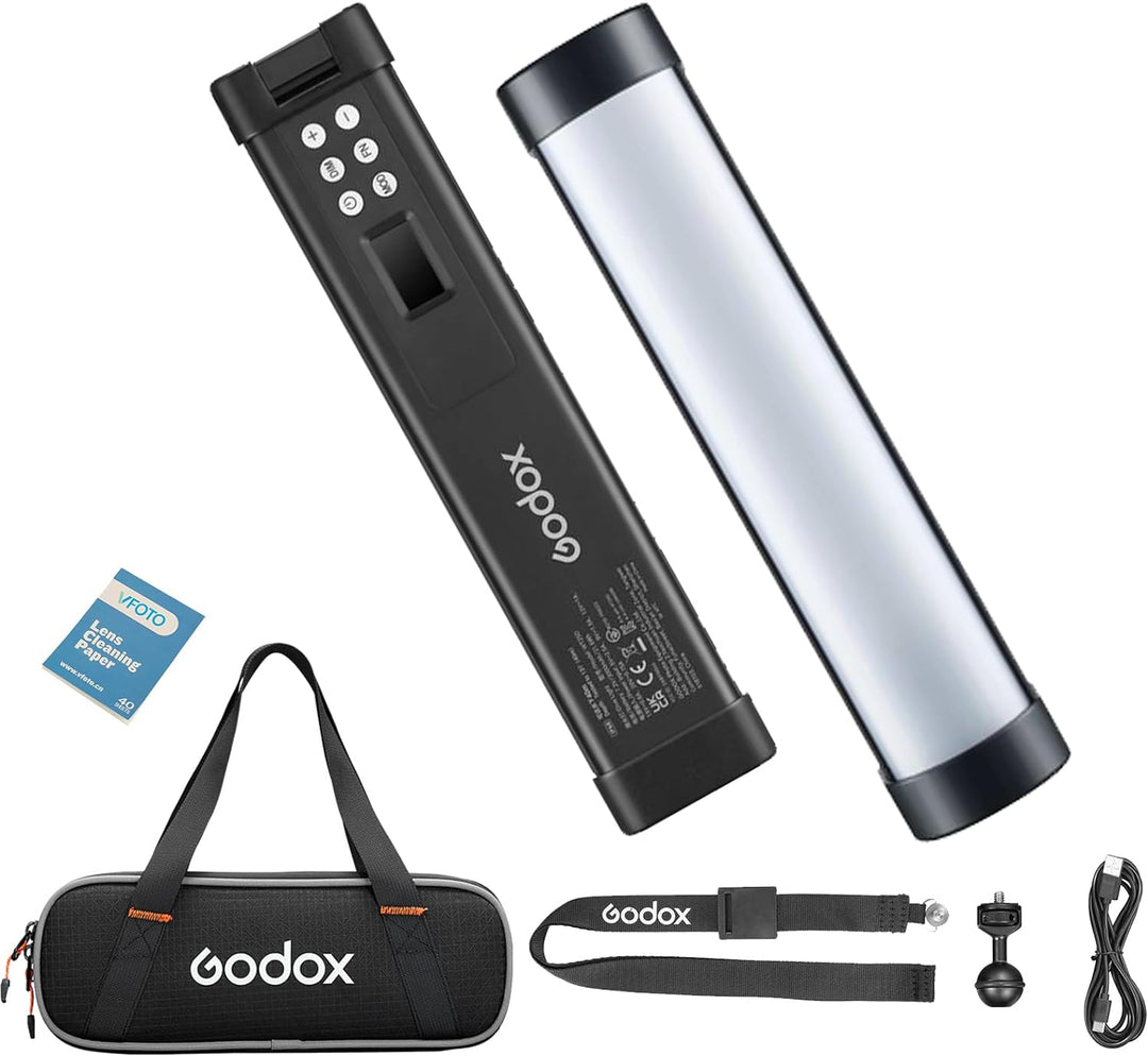 Godox WT25D Tauchgang Licht LED Videolichtstab lP68 wasserdichte Rate CRI 96+ und TLCI 96+, 5600K Ei